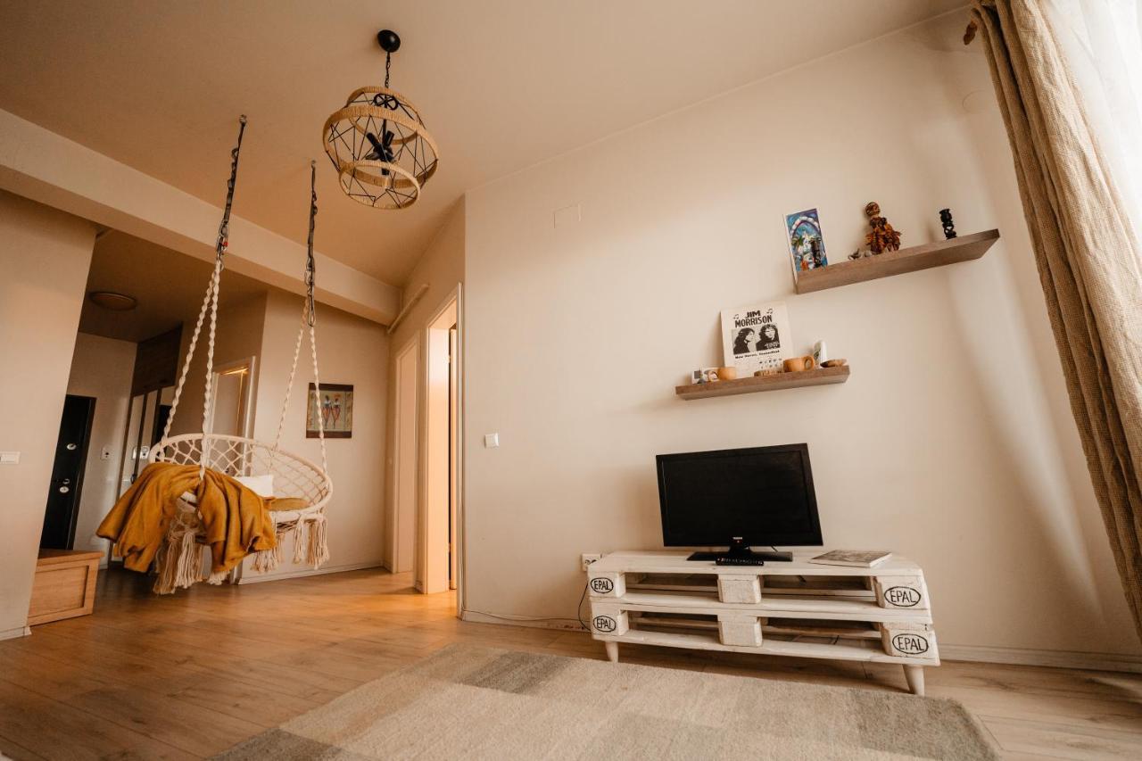 克卢日-纳波卡Bright And Cozy Design Apt With Office公寓 外观 照片